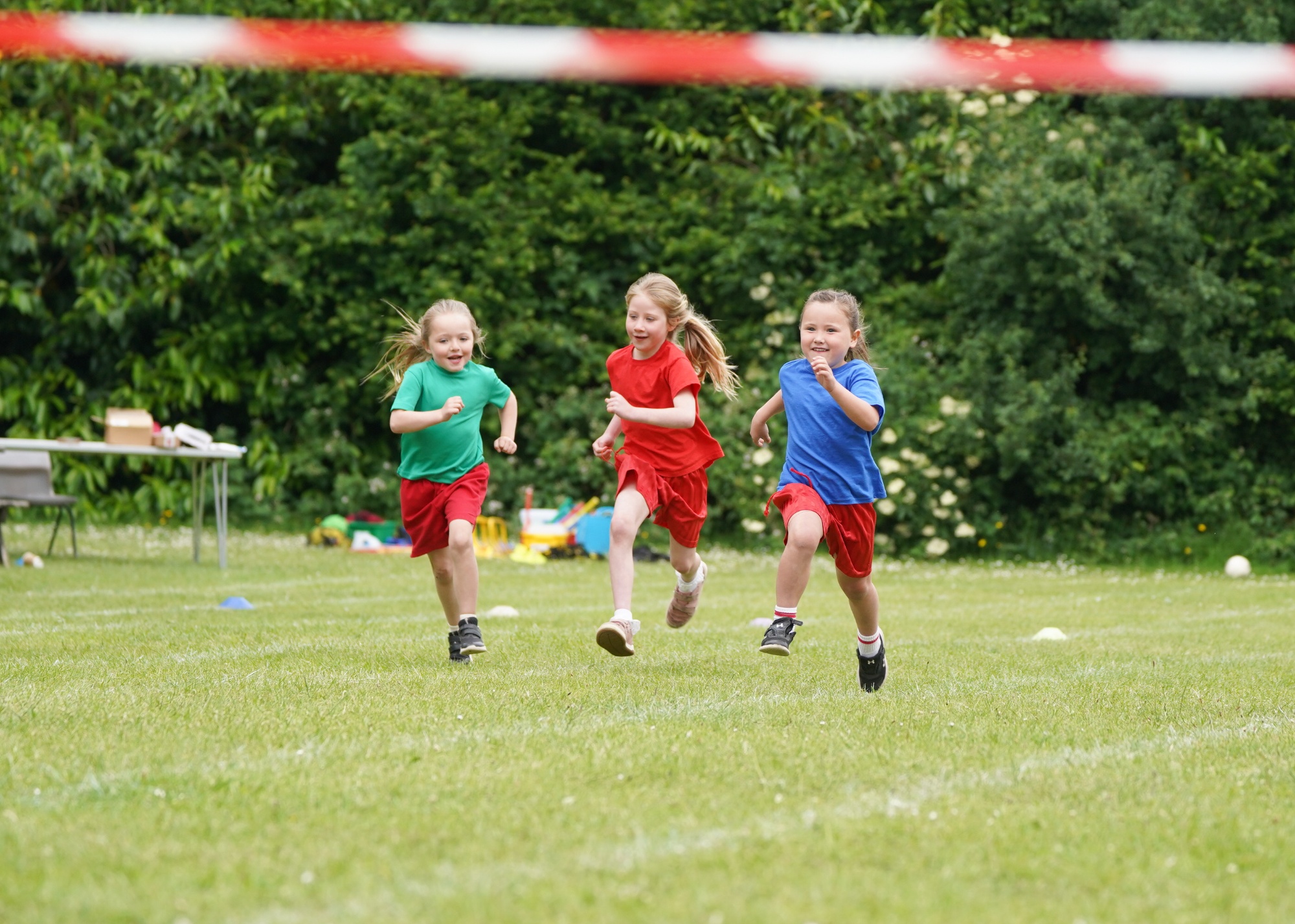 Pupils at Walton-on-the-Hill Primary School